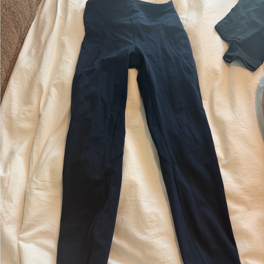 lululemon athletica Dark Navy High-Rise Leggings - 26” length
